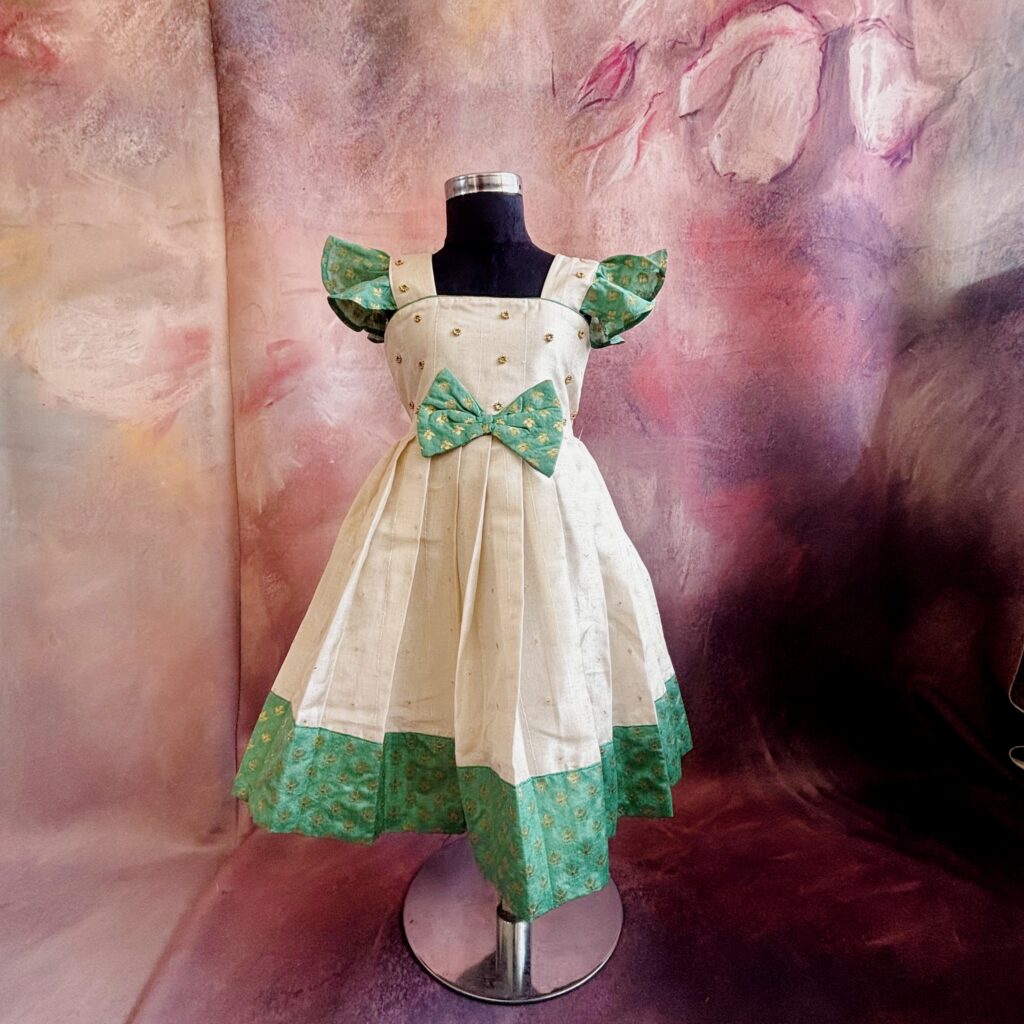 Arvi limited stock mint grace kids frock immediate dispatch