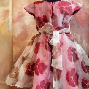 Arvi | Floral Layered Organza Frock - Image 4