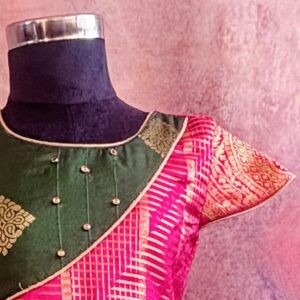 Arvi | Green Crepe Frock - Image 4