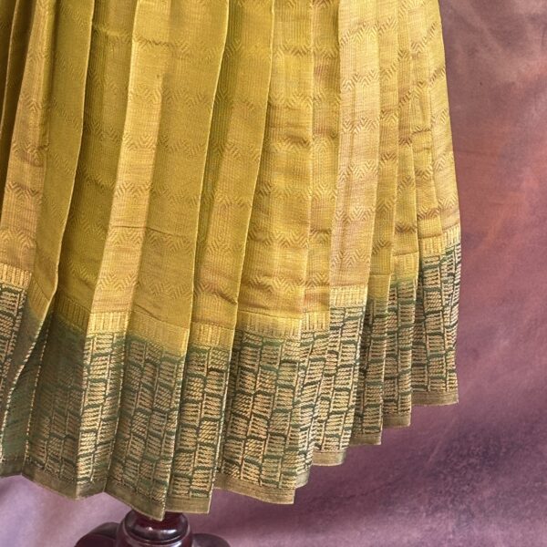 Arvi | Mustard Green Frock - Image 3