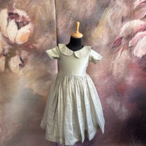 Arvi | Vintage Grey Collar Frock - Image 7