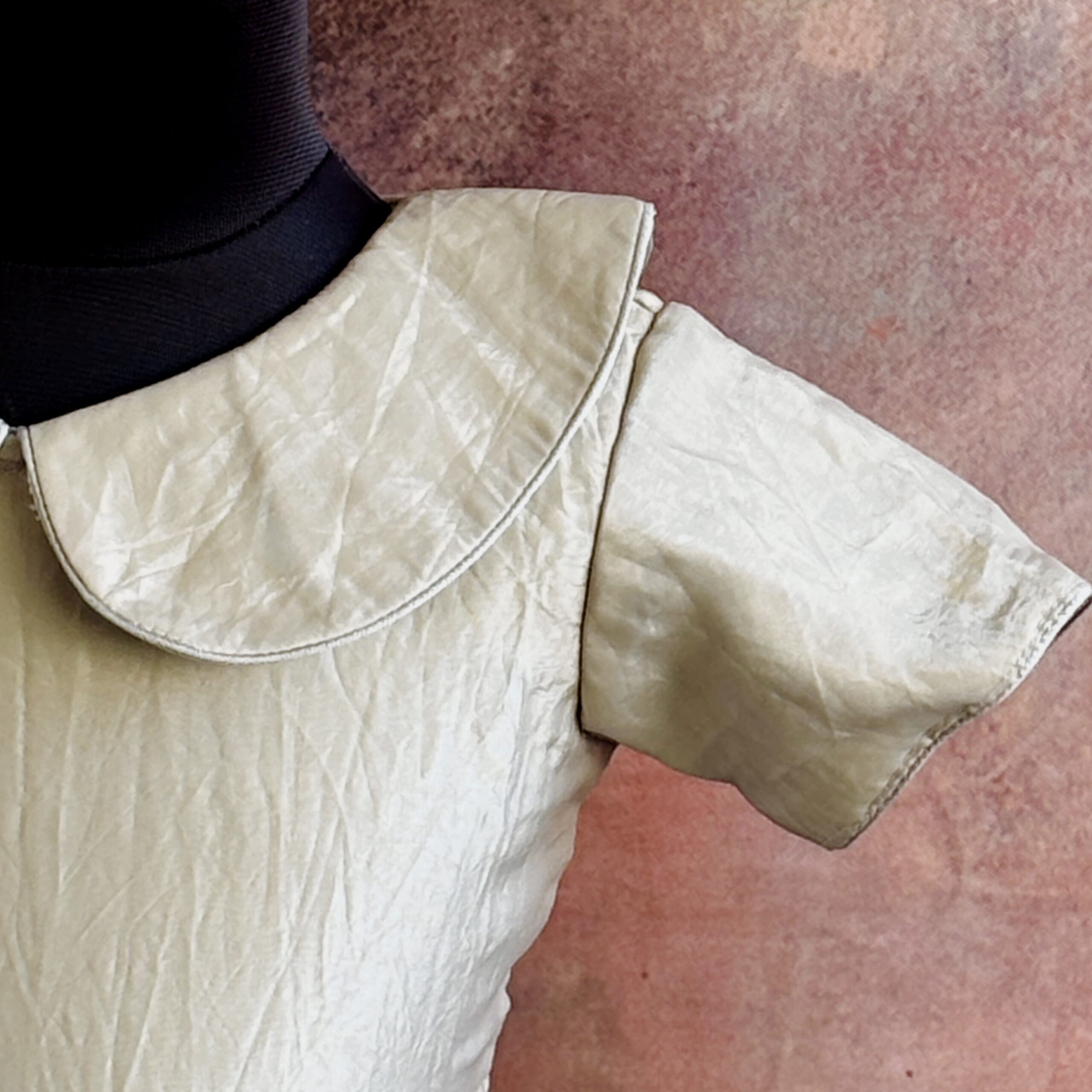 Arvi | Vintage Grey Collar Frock - Image 4