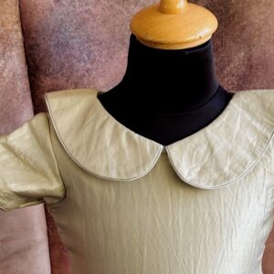 Arvi | Vintage Grey Collar Frock - Image 3