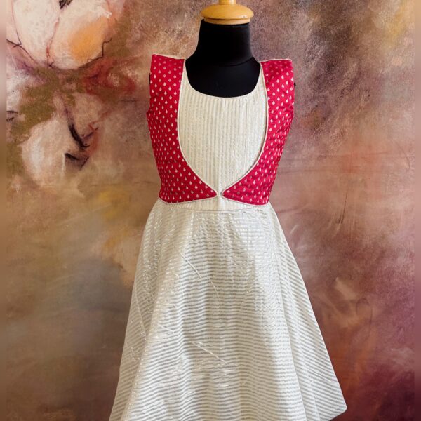 Arvi | Silver shine Frock - Image 4