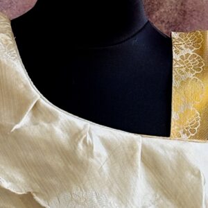 Arvi | Ruffle Cream frock - Image 4