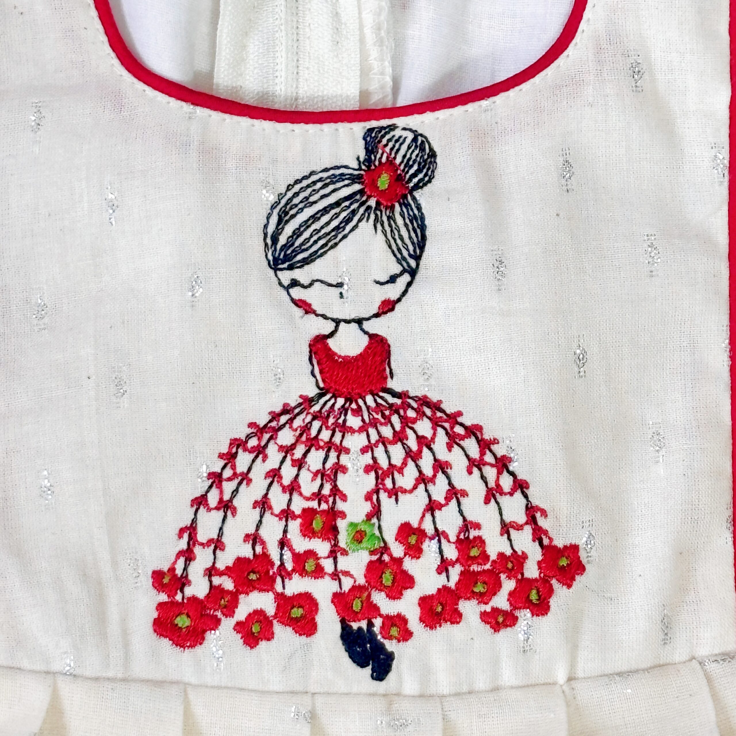 Amora | Little Smile Cotton Kids Frock - Image 4