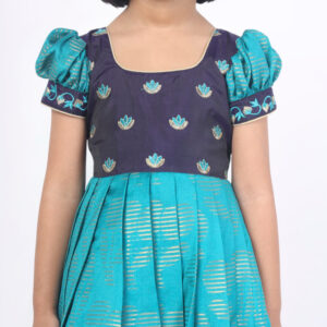 Varnika Neelika festive long gown embroidery detail closeup festive wear1