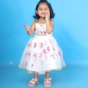 Siara | Floral Garden Frock - Image 3