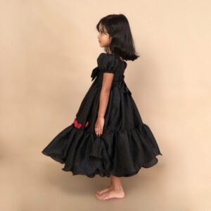 Siara | Midnight Flutter Long Frock - Image 2