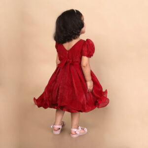 Siara | Scarlet Butterfly Frock - Image 5
