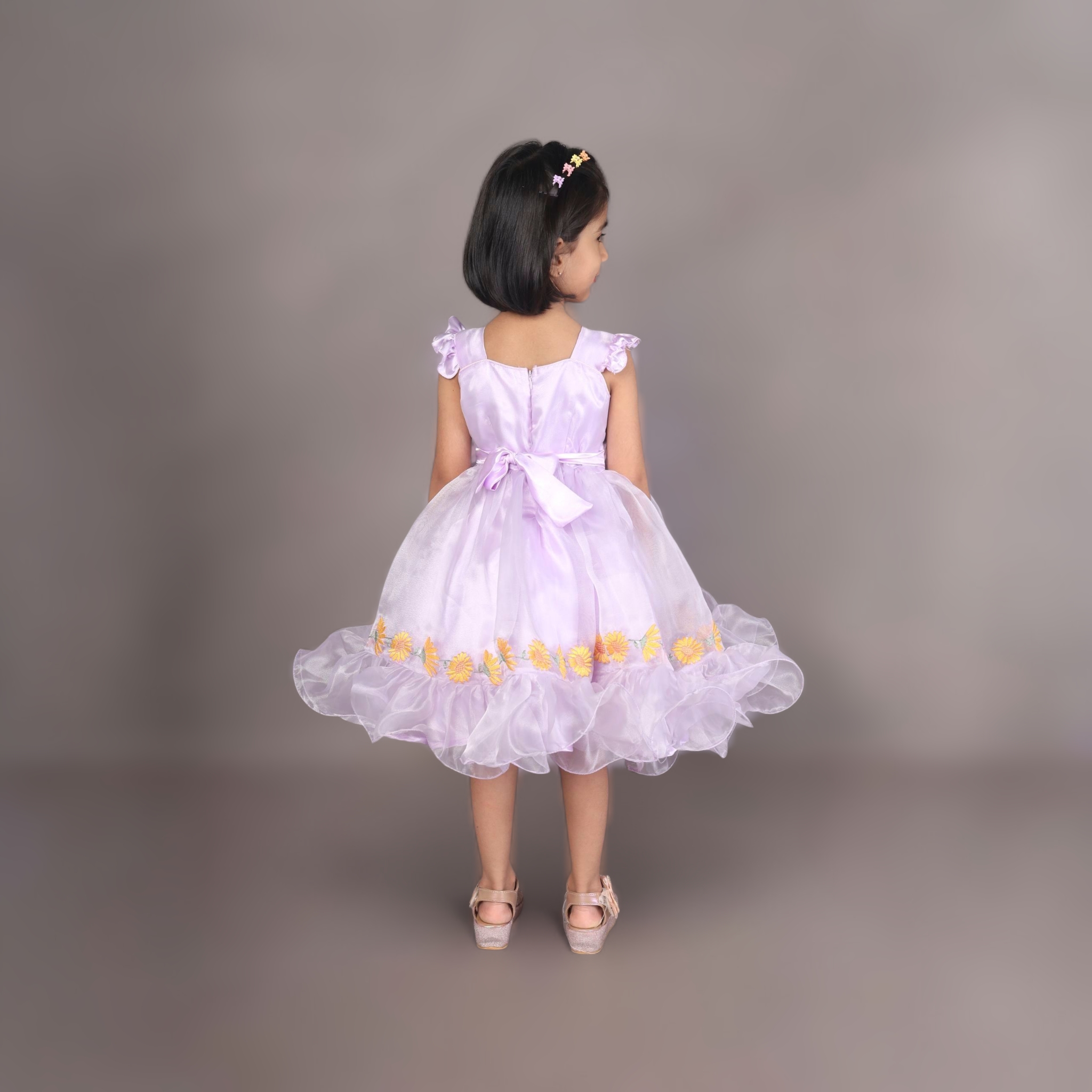 Siara | Daisy Lavender Frock - Image 4
