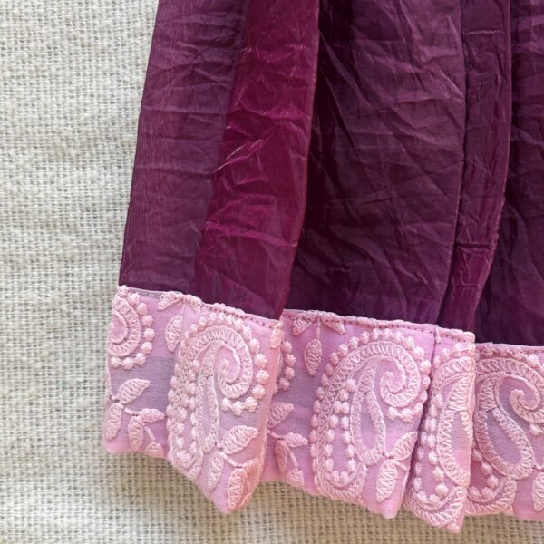 Arvi collection ready stock kids frock side view immediate dispatch