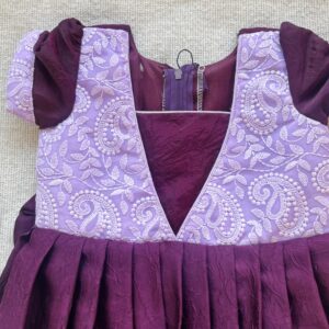 Arvi limited stock lavender party frock available immediate dispatch