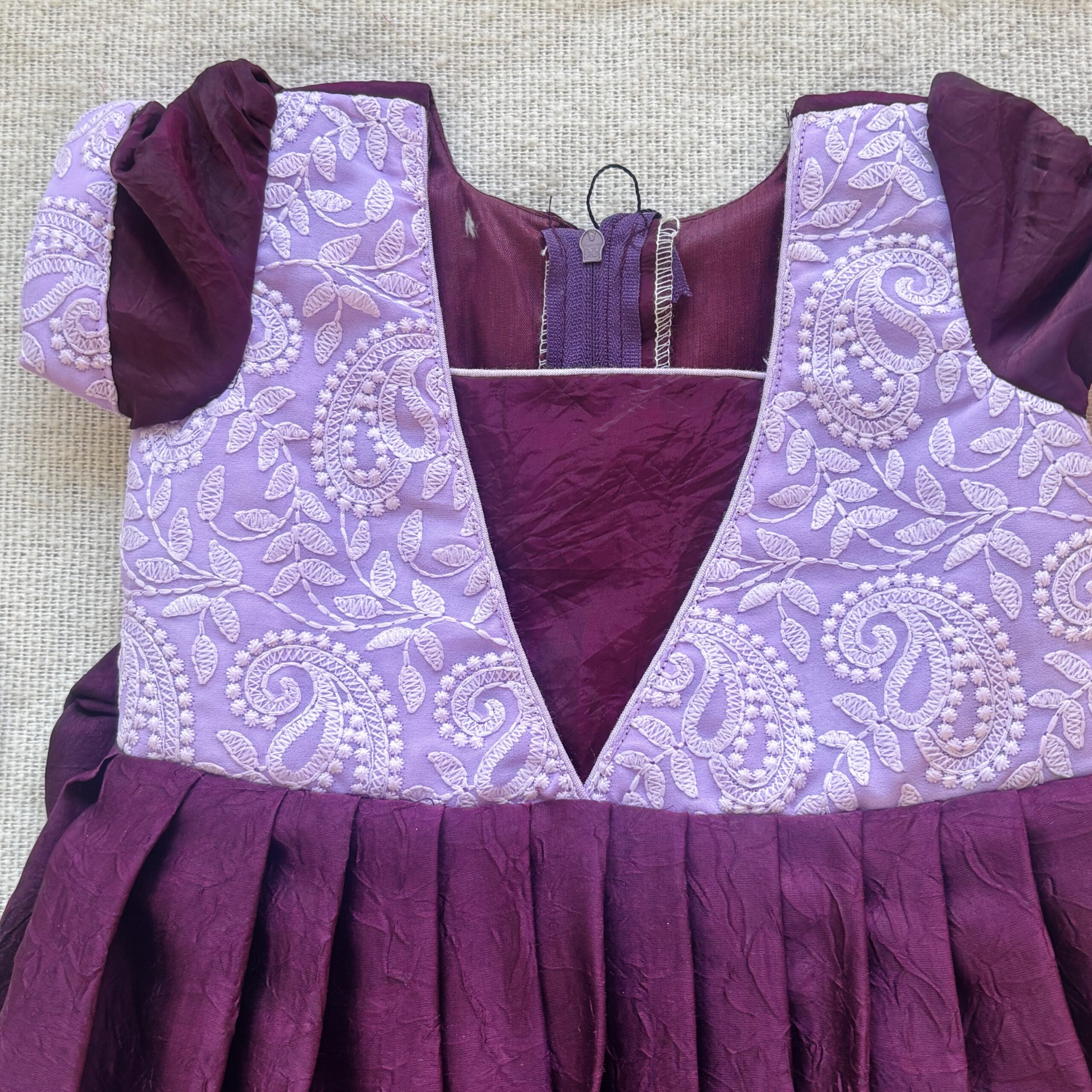 Arvi limited stock lavender party frock available immediate dispatch