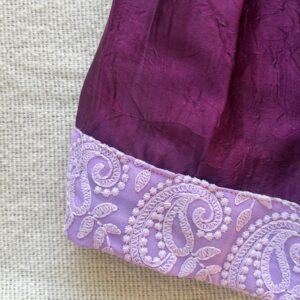 Arvi lavender kids frock style ready stock immediate dispatch