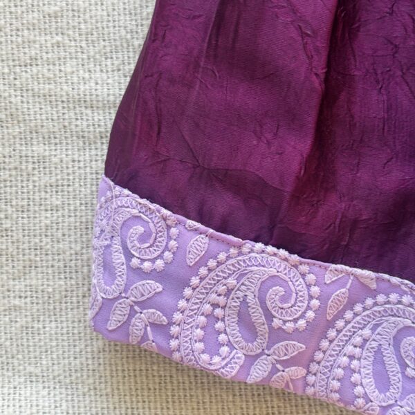 Arvi lavender kids frock style ready stock immediate dispatch