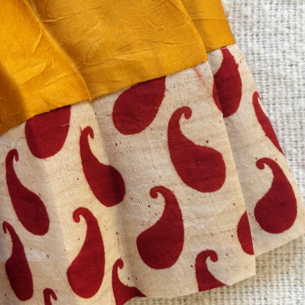 Arvi Kalamkari kids frock full look limited stock