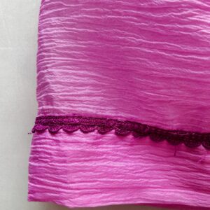 Girls festive dress in pastel pink organza fabric