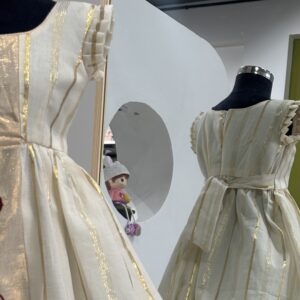 Nila Cotton Kids Frock back view