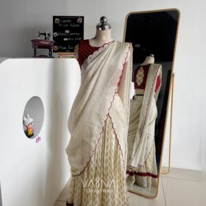 Onam festive lehenga set