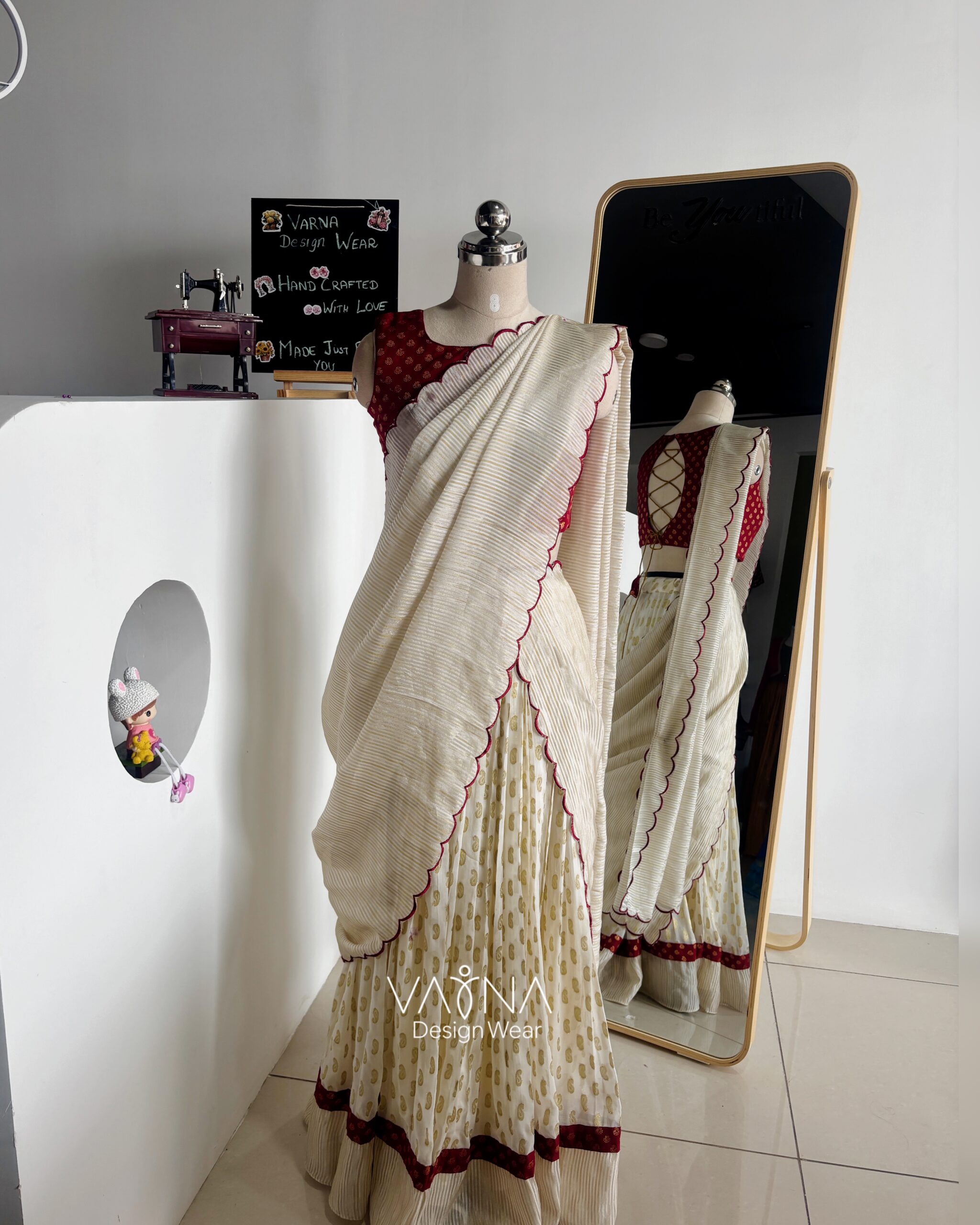 Onam Elegance Lehenga Set