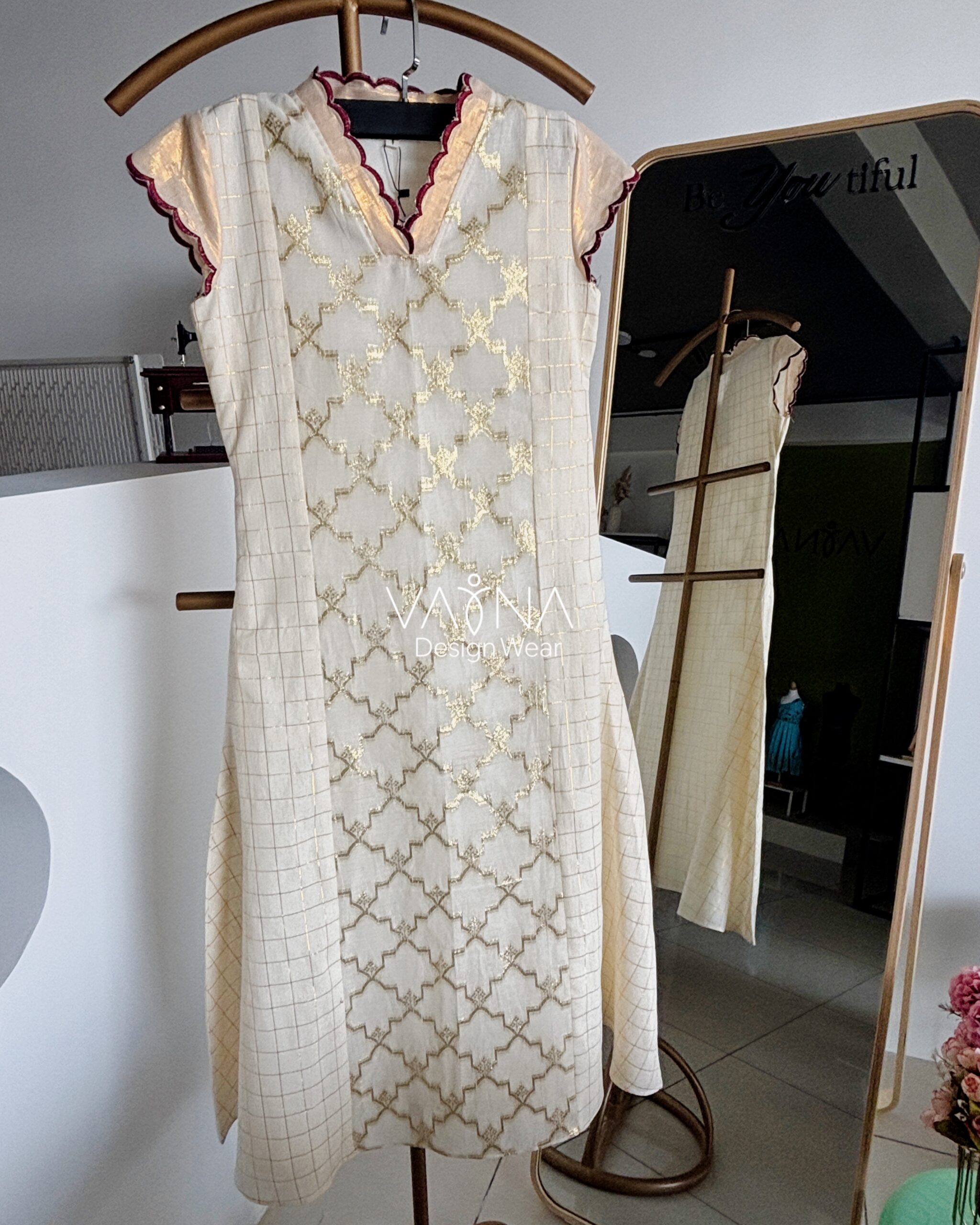 Nila Onam Heritage A-Line Top