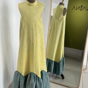 Girls full length party wear gown
